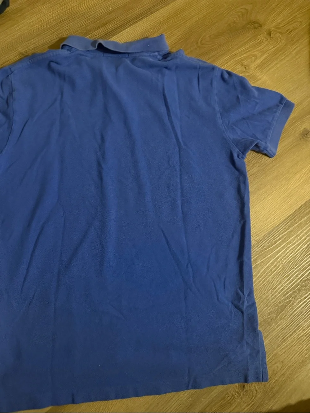 Polo by Ralph Lauren Purple Short-Sleeve Polo with Orange Logo
